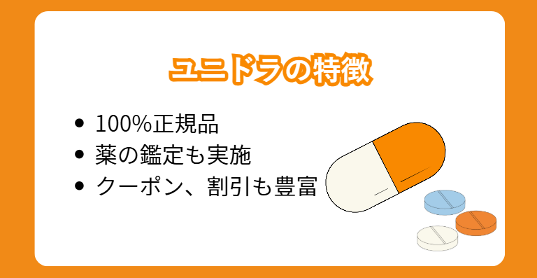 ユニドラの特徴